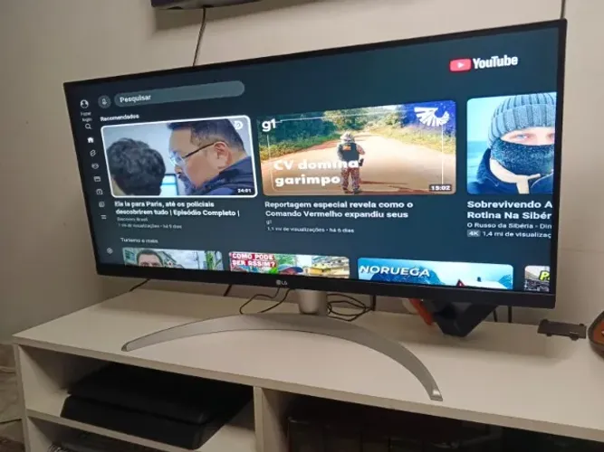 Monitor LG UltraWide? - Tela IPS de 29", 21:9, HDR10, sRGB 99%, 100Hz Novo