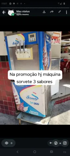 Máquina de sorvete