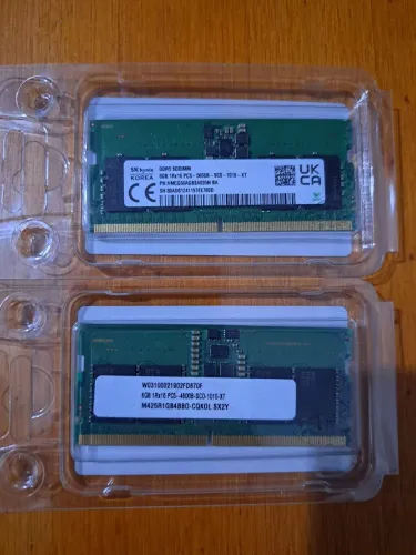 Memória Ram ddr5 2x8gb Sodimm (Notebook)