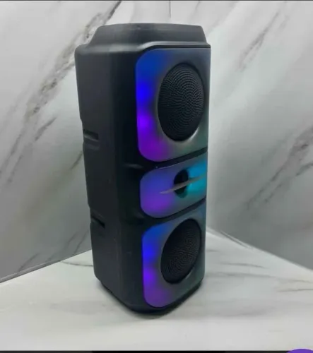 Caixa amplificada de 40 cm com entrada para microfone