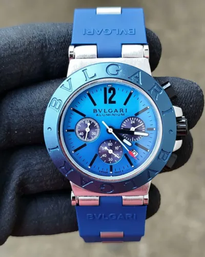 Relógio Bvlgari Aluminium 100% Funcional (Novo)