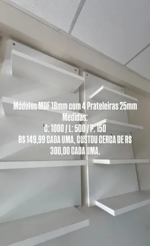 Módulo Prateleira 
