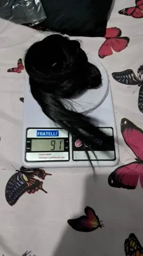 ?vendo-se cabelo humano liso?