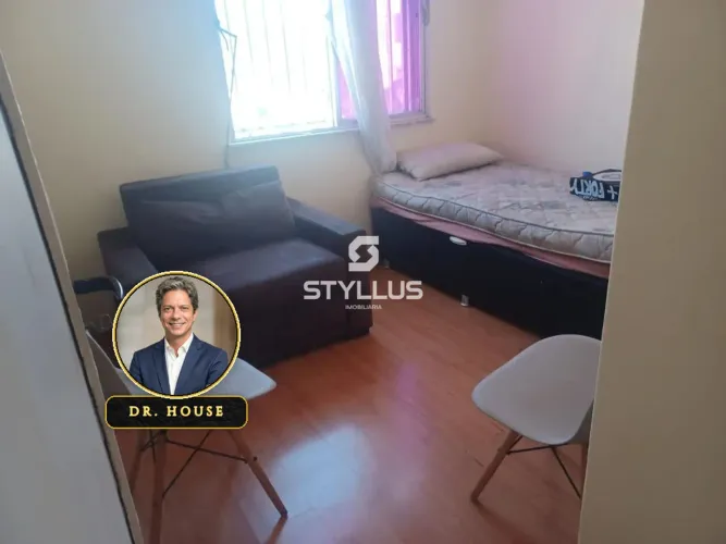 Apartamento Amplo com 3 Quartos, Mobiliado e Lazer Completo em Méier! M98A
