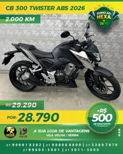 Moto Honda CB 300 TWISTER 2026