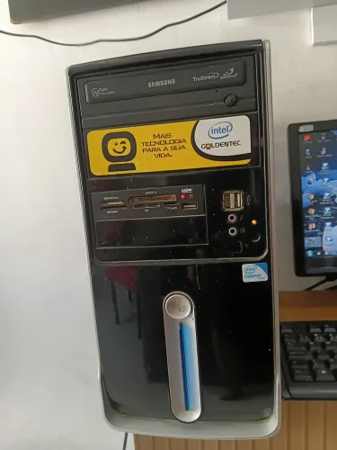 Computador completo (Cpu, Monitor, Teclado e Mouse)