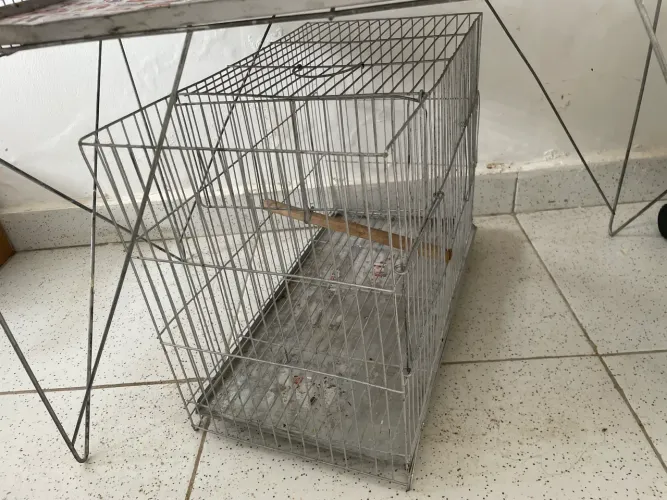 vendo 2 gaiolas com acessórios