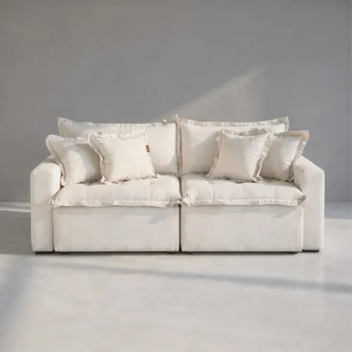 Sofá Cama Sob Medida PREÇO DE FÁBRICA modelo Agata - Personalizável / Cores