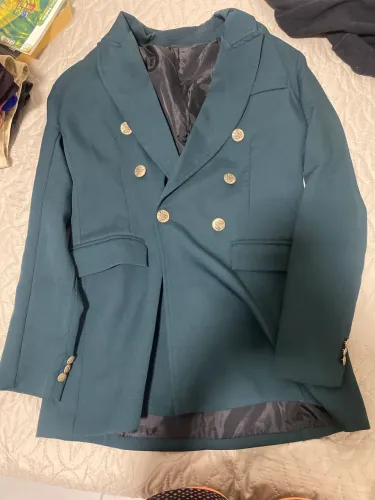 Blaser verde escuro