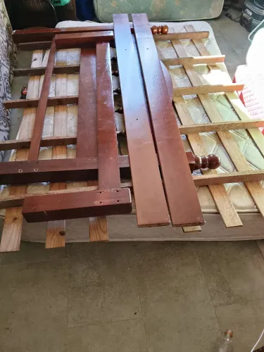 Cama de casal com colchão