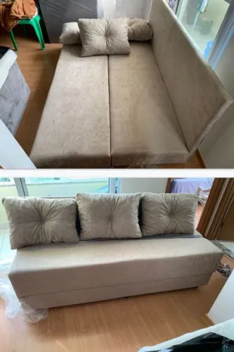 Sofá cama com recosto NOVO