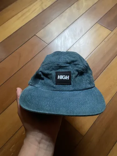 Boné High 5 Panel Corduroy Azul