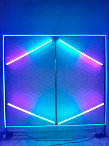 Fundo para foto com LED.