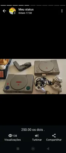 Polystation de fita e play 1 de CD.