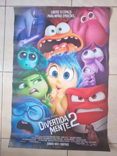 Poster de cinema Divertidamente