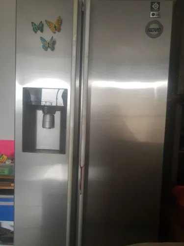 Oferta -- Geladeira LG Side by Side  Inox