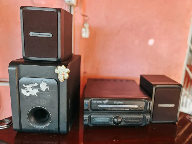Micro System Hyundai 3 em 1