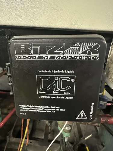Modulo Eletronico Compressor Bitzer S/ sensor Cic 85. 265vac