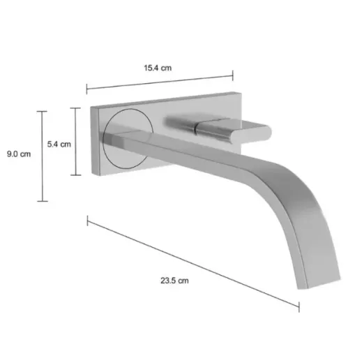 Torneira Deca Polo 1179.C33 para Lavatório de Parede - Nova sem uso