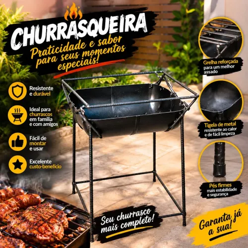 Vende-se essa linda churrasqueira 
