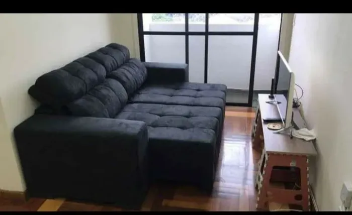 SOFÁ RETRÁTIL E RECLINÁVEL 3 LUGARES FRETE GRATUITO