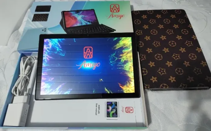 Tablet Amiyo A06 Plus 256GB 8GB RAM 10" Completo com capa e Teclado