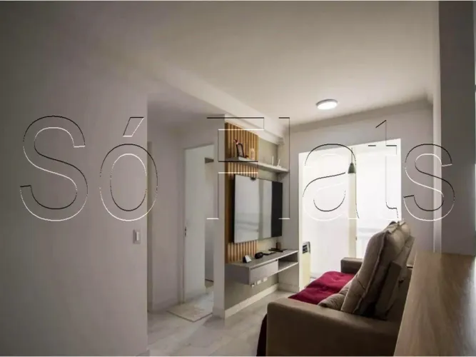 Apartamento mobiliado 2 dormitórios com suíte e vaga no Morumbi