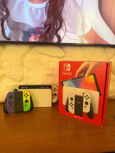 NINTENDO SWITCH OLED 256gb DESBLOQUEADO