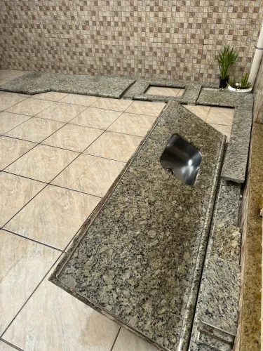 Pia / granito e bancada