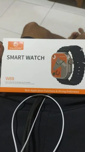 Relógio novo smartwatch w69