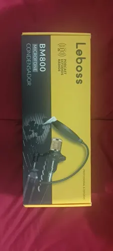 Microfone BM 800 CONDENSADOR LEBOSS