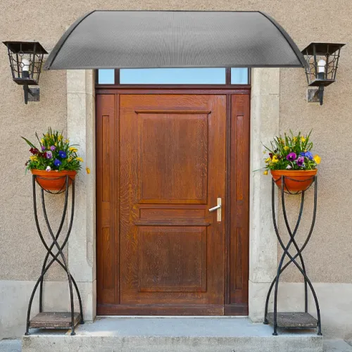 Toldo Policarbonato Para Portas Janelas Abs