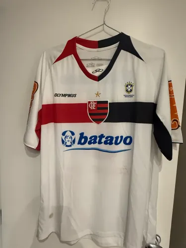 Camisa do flamengo jogo Leo Moura