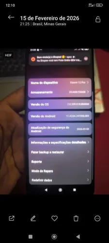 Xiaomi 12 Pro 5G 12 ram + 256 