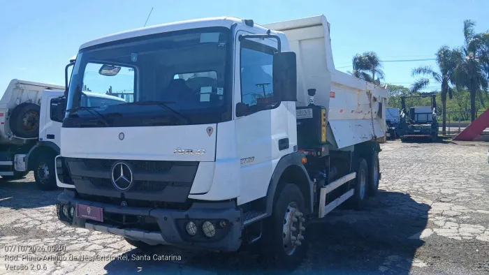 Mercedes-Benz Atego 2730/48 6X4 2021/2021 Vamos Seminovos Chapecó