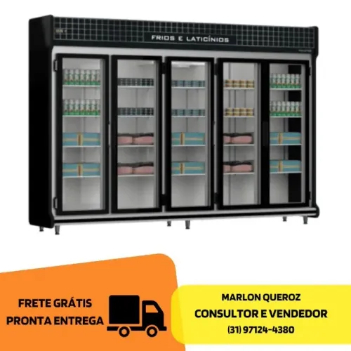 Refrigerador Expositor 5 Portas Polo Frio
