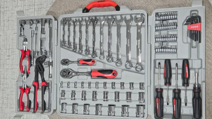 Kit de Ferramentas 110 Peças Worker 