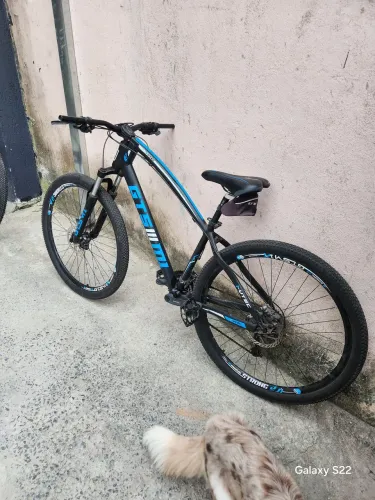 Bicicleta GTS R$1.000 pra sair rápido
