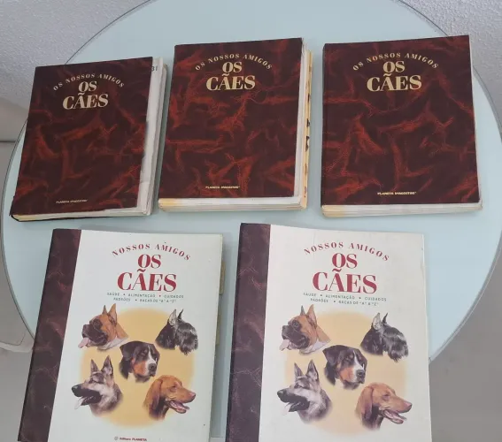 Coleção completa  Clássica Nossos Amigos Os Cães da Editora Planeta