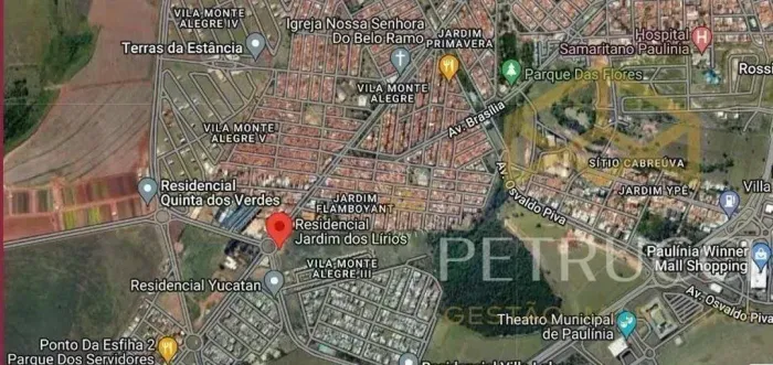 Terreno à venda, 691 m² por R$ 1.473.000,00 - Parque Brasil 500 - Paulínia/SP