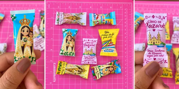 Balinhas personalizadas do Círio