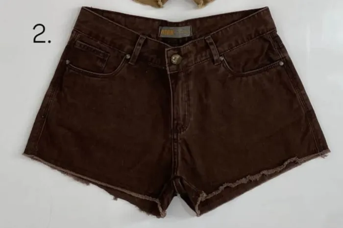short jeans marrom bivik