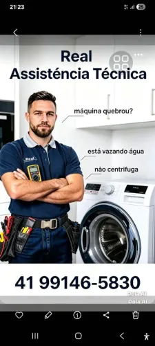 Assistência Técnica Máquina de Lavar | Conserto Rápido