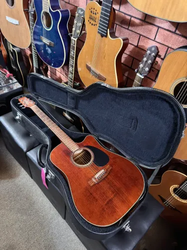 Violão Takamine Japonês EF340SC gn folk ct4bii regulado ANALISO TROCAS