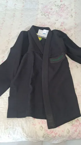 kimono preto a1 novo com etiqueta