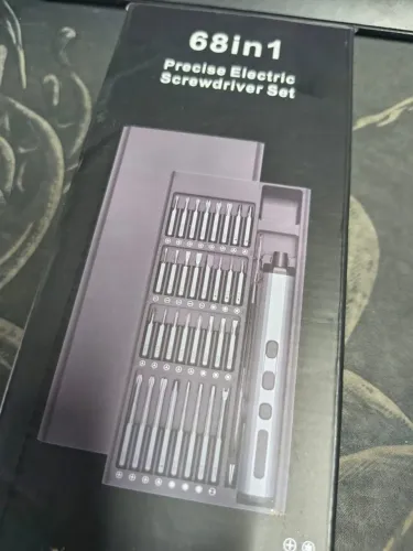 Caneta Parafusadeira de Precisão 68 em 1 CPU, Gamer, Celular, Tablet, Assistencia