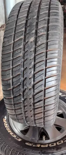 Jg rodas aro 15 opala com pneus cooper cobrar cobra