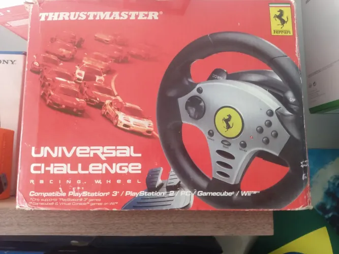 Volante Ferrari na Caixa Aceitamos OLX PAY 
