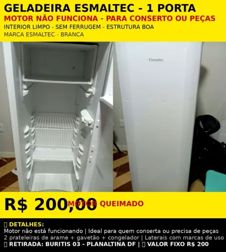 Vendo geladeira