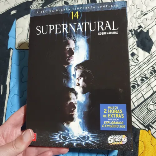 DVD Supernatural Sobrenatural Temporada 14 Original